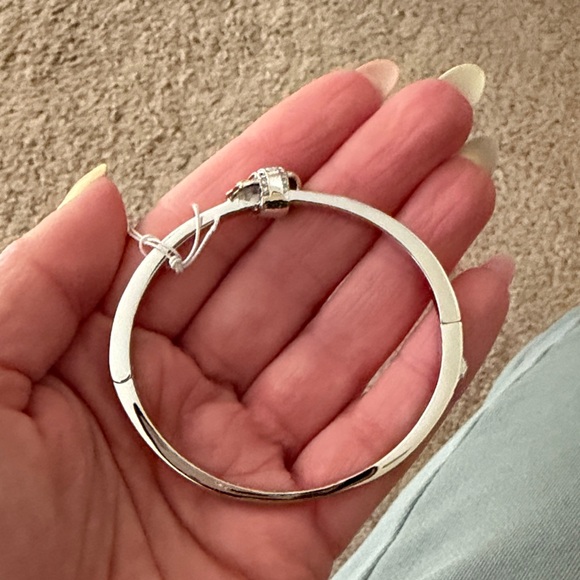 Kate Spade Silver Crystal Bow Bracelet - Picture 2 of 3